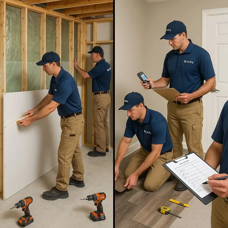 Repairs and Reconstruction process in Merrick, NY