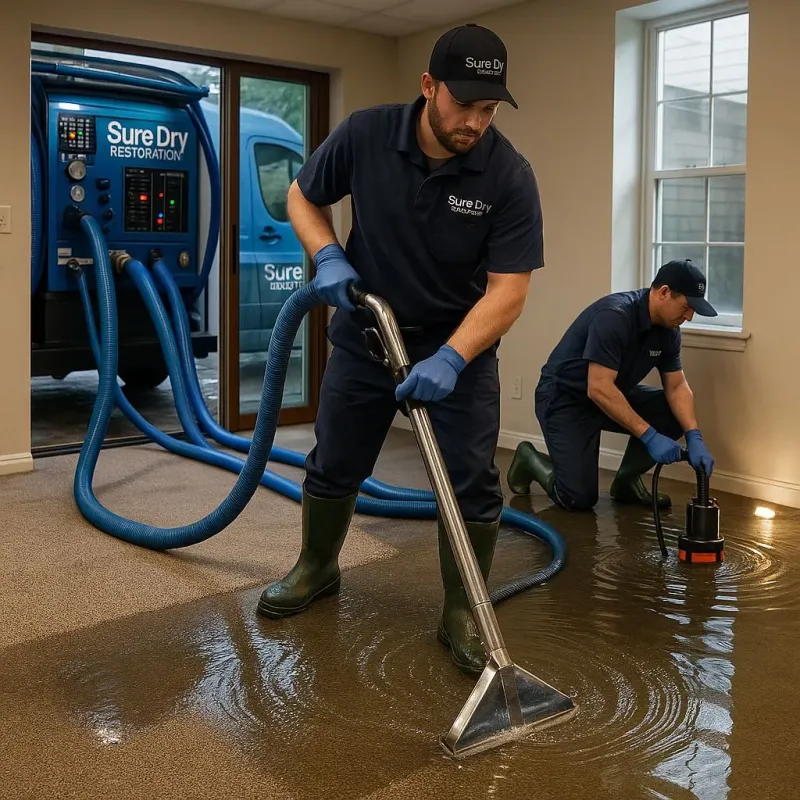 Water Extraction and Removal process in Merrick, NY